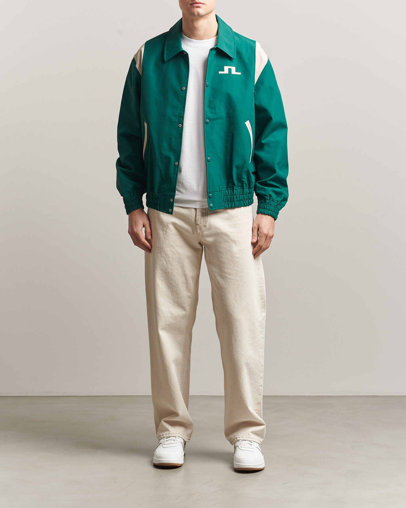 Herre | Jakker | J.Lindeberg | Bridger Masters Tour Jacket Forest Biome