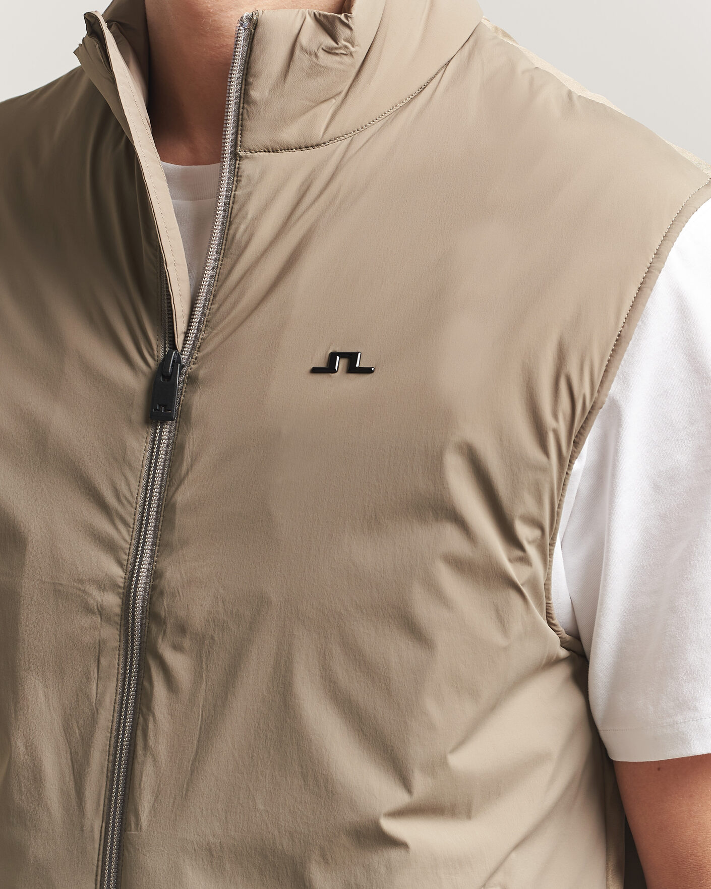 Herre | Vester | J.Lindeberg | Timor Hybrid Vest Brindle