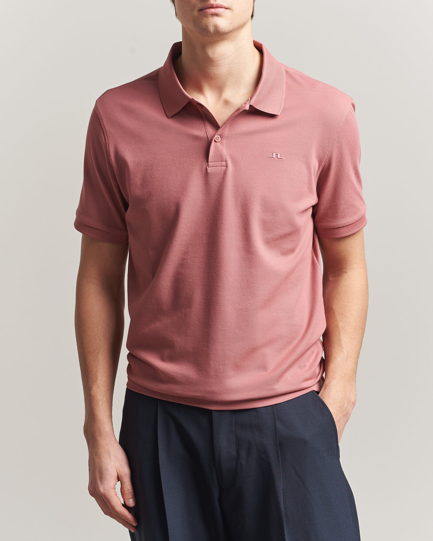 Herre | Pikéer | J.Lindeberg | Verse Polo Withered Rose