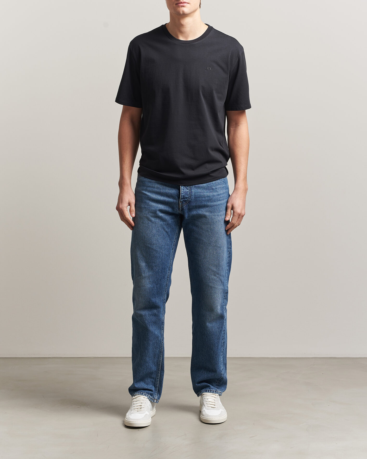 Herre | T-Shirts | J.Lindeberg | Alpha T-Shirt Black