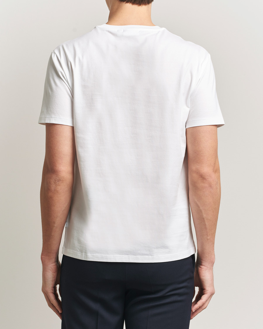 Herre | T-Shirts | J.Lindeberg | Sid Basic T-Shirt White