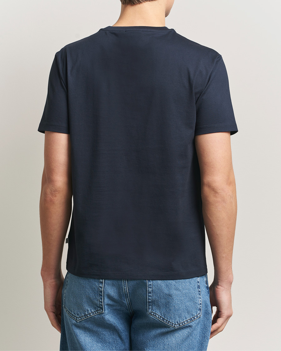 Herre | T-Shirts | J.Lindeberg | Sid Basic T-Shirt JL Navy