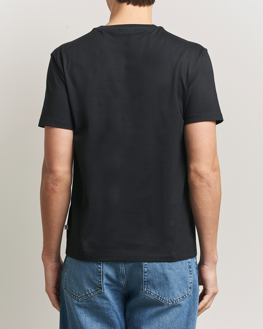 Herre | T-Shirts | J.Lindeberg | Sid Basic T-Shirt Black