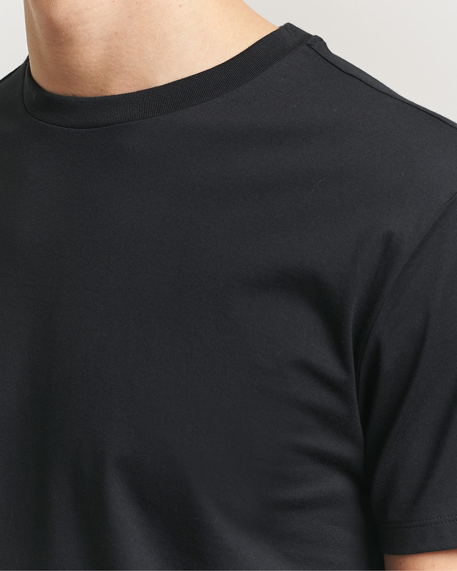 Herre | T-Shirts | J.Lindeberg | Sid Basic T-Shirt Black