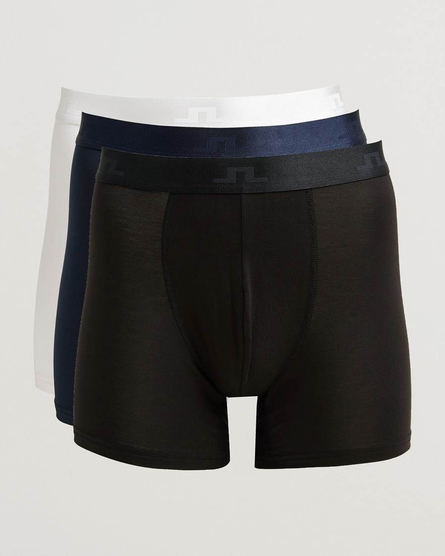 Herre | Undertøy | J.Lindeberg | 3-Pack Bridge Lyocell Boxer Multi