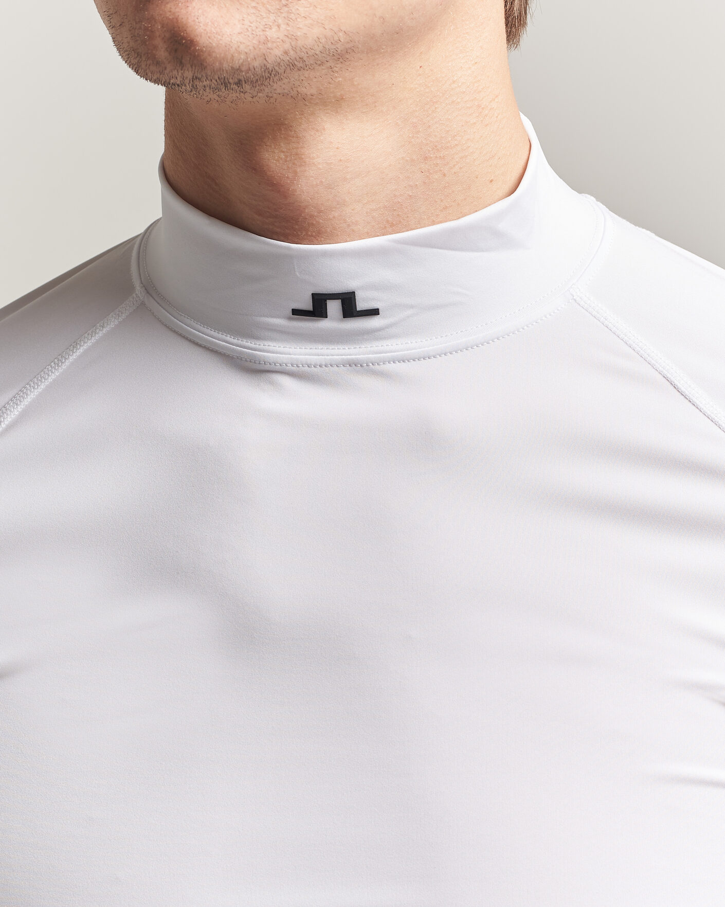 Herre | T-Shirts | J.Lindeberg | Ello Compression T-Shirt White