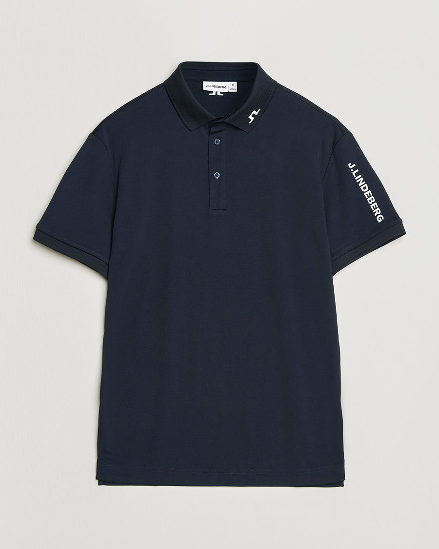 Herre | Pikéer | J.Lindeberg | Tour Tech Polo JL Navy