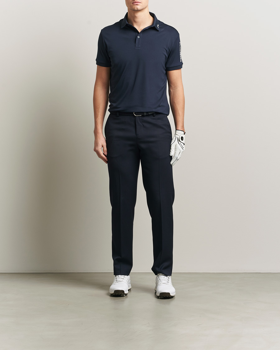 Herre | Pikéer | J.Lindeberg | Tour Tech Polo JL Navy