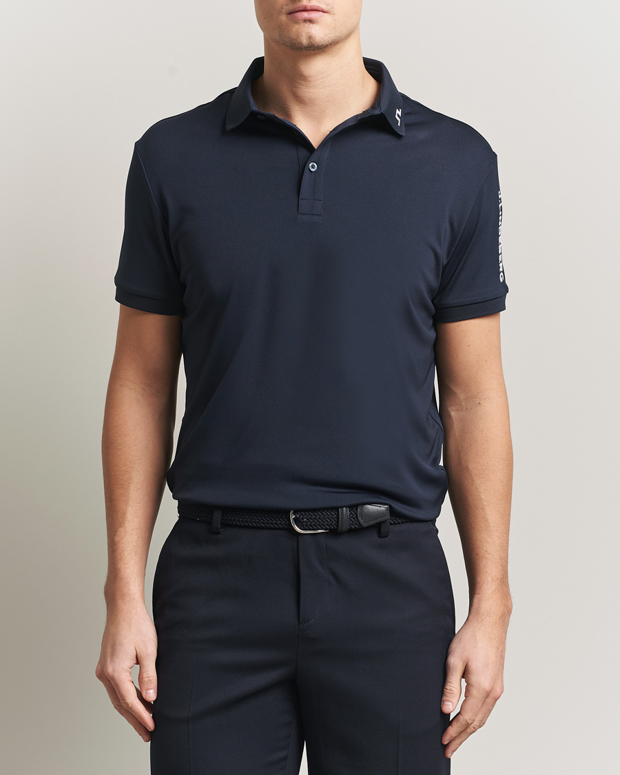 Herre | Pikéer | J.Lindeberg | Tour Tech Polo JL Navy