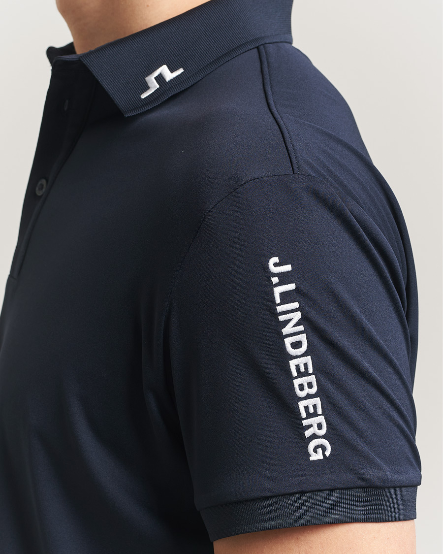 Herre | Pikéer | J.Lindeberg | Tour Tech Polo JL Navy