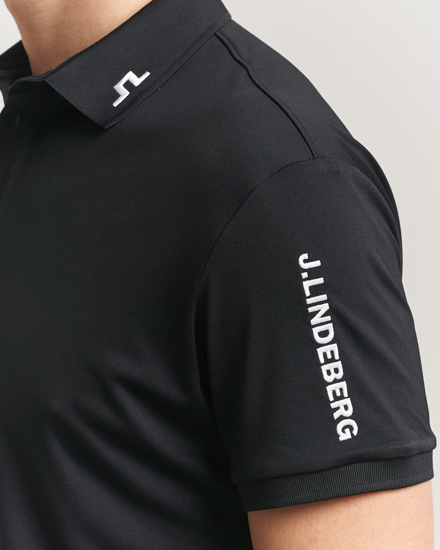 Herre | Pikéer | J.Lindeberg | Tour Tech Polo Black