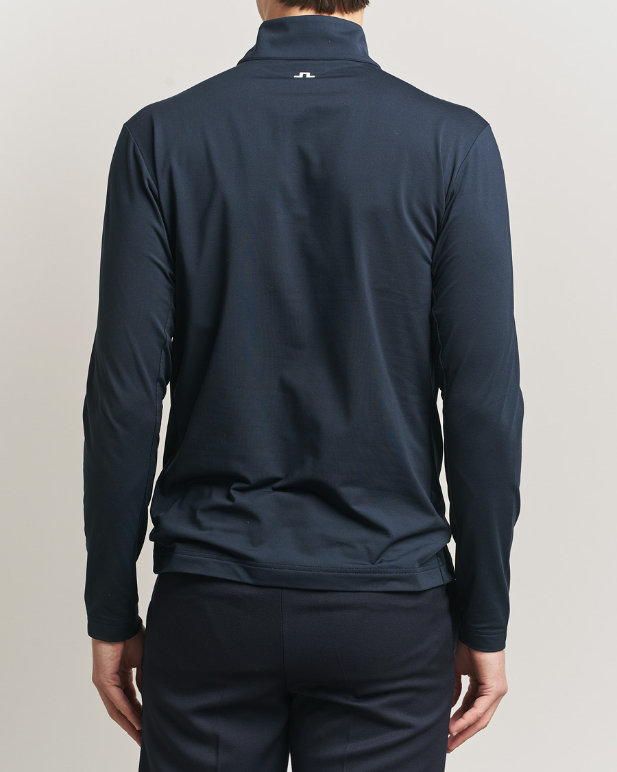 Herre | Gensere | J.Lindeberg | Tour Tech Mid Layer Half Zip JL Navy
