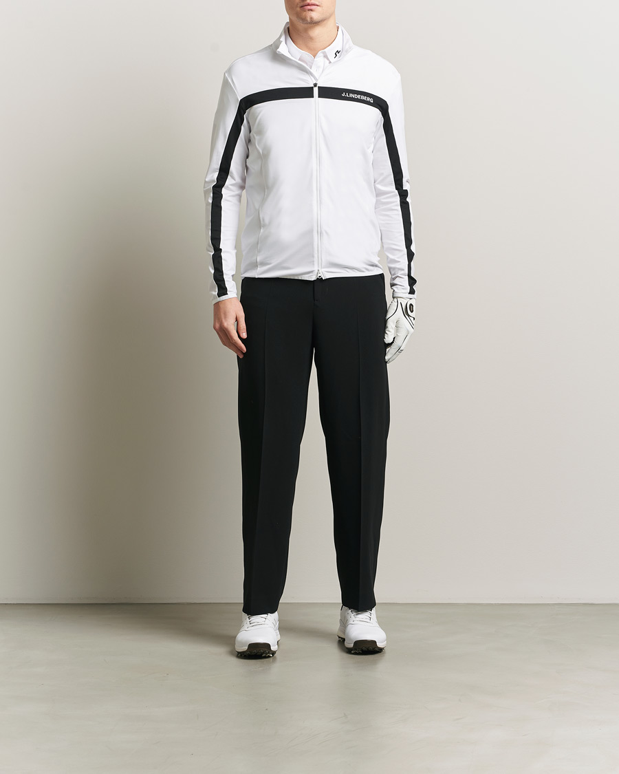 Herre | Gensere | J.Lindeberg | Jarvis Mid Layer Full Zip White