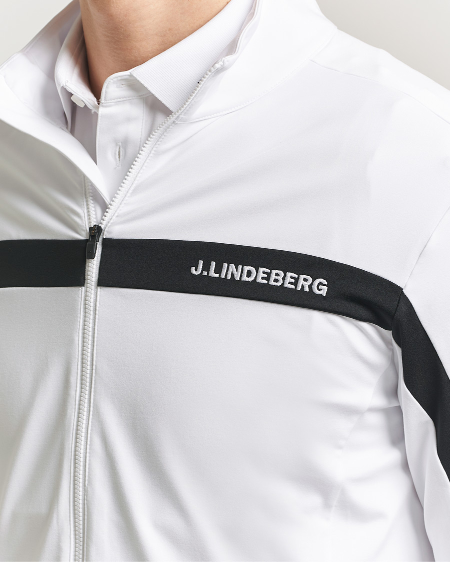 Herre | Gensere | J.Lindeberg | Jarvis Mid Layer Full Zip White