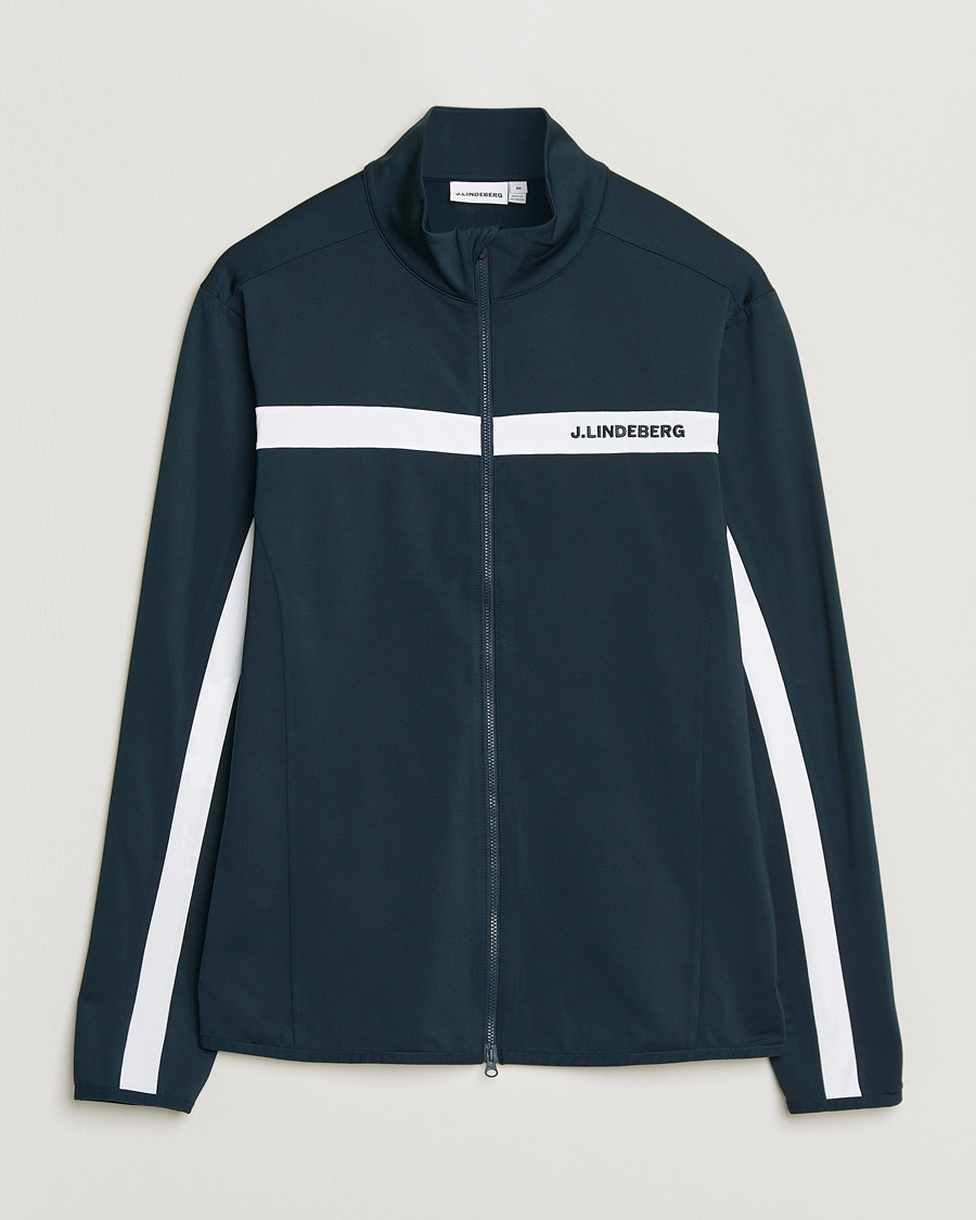Herre | Gensere | J.Lindeberg | Jarvis Mid Layer Full Zip JL Navy
