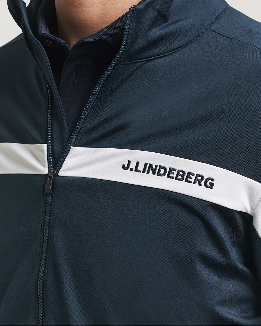 Herre | Gensere | J.Lindeberg | Jarvis Mid Layer Full Zip JL Navy