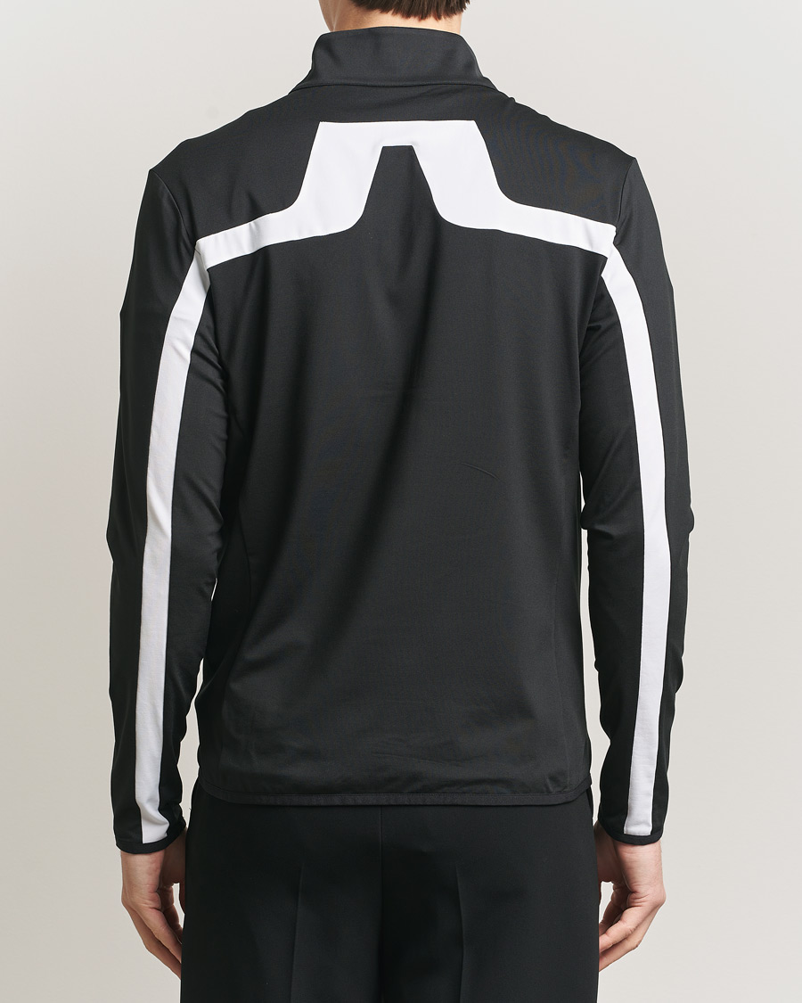 Herre | Gensere | J.Lindeberg | Jarvis Mid Layer Full Zip Black