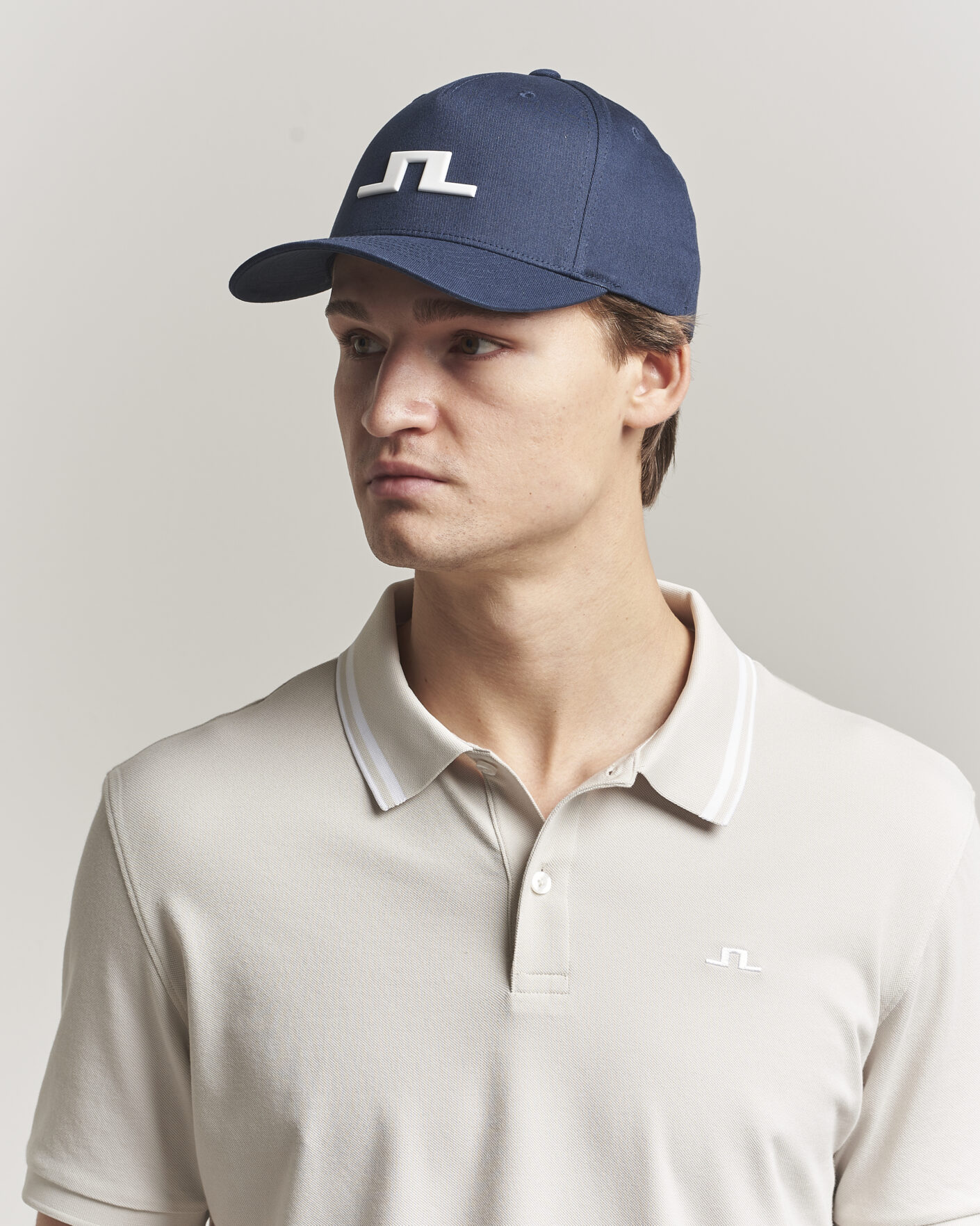 Herre | Hatter og capser | J.Lindeberg | Heath Cap JL Navy