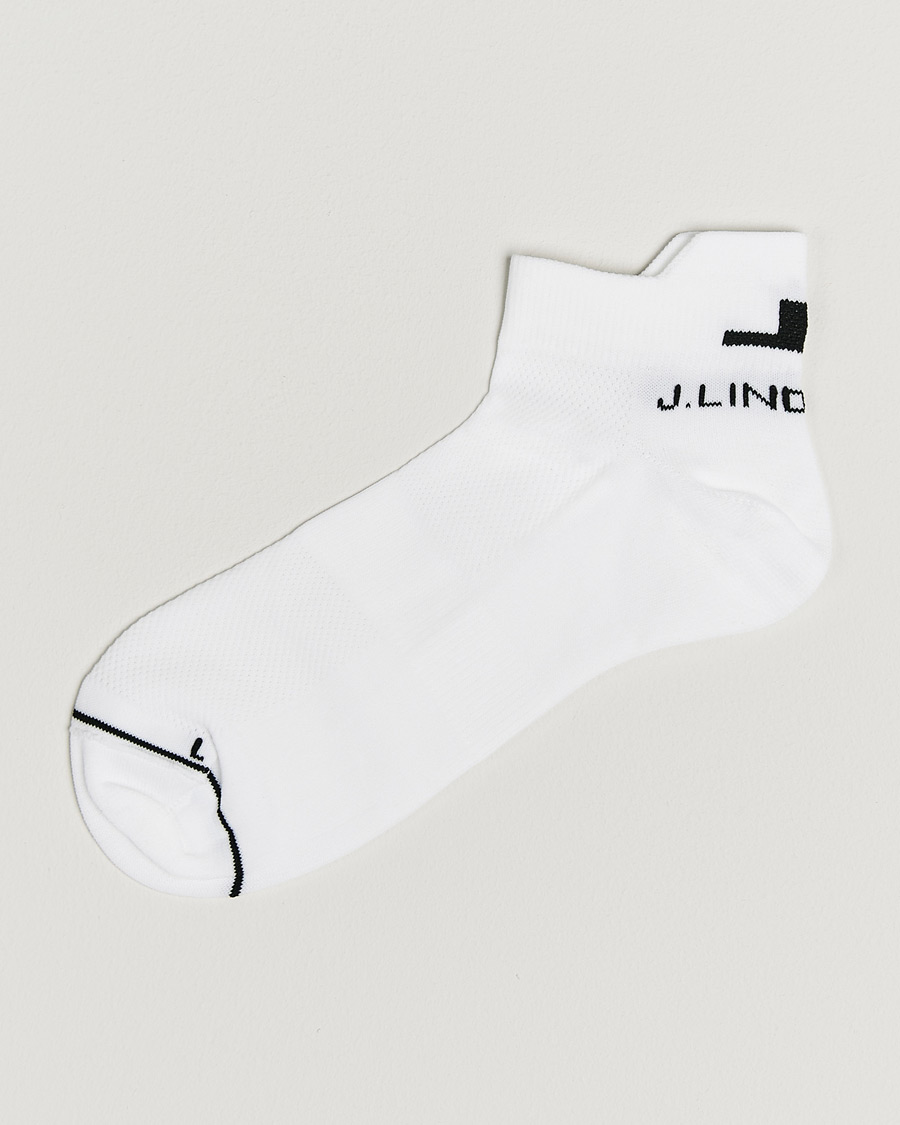 Herre | Undertøy | J.Lindeberg | Spin Short Golf Sock White