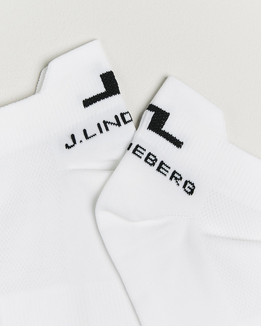 Herre | Undertøy | J.Lindeberg | Spin Short Golf Sock White