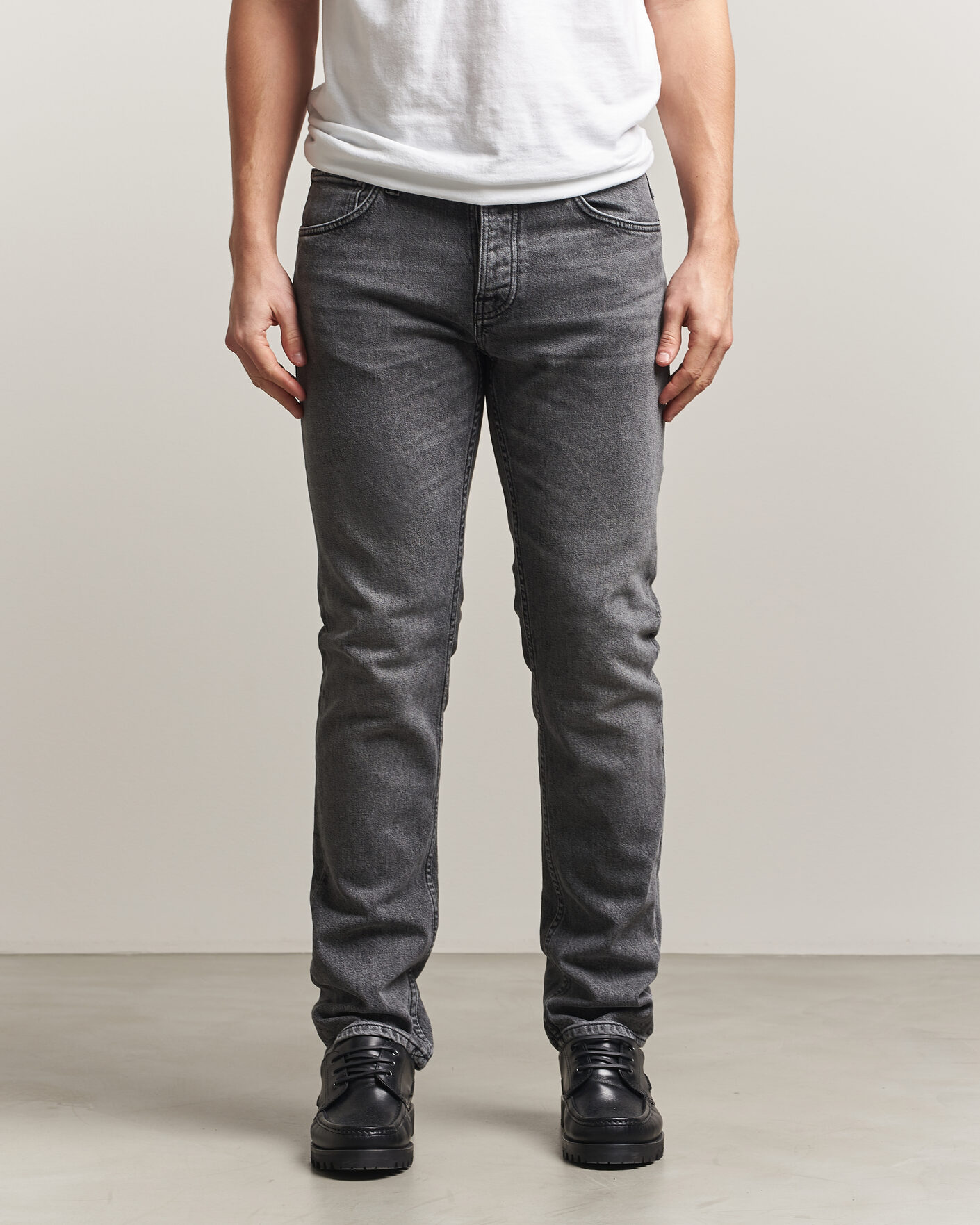 Herre | Bukser | Nudie Jeans | Grim Tim Jeans Cloud Grey