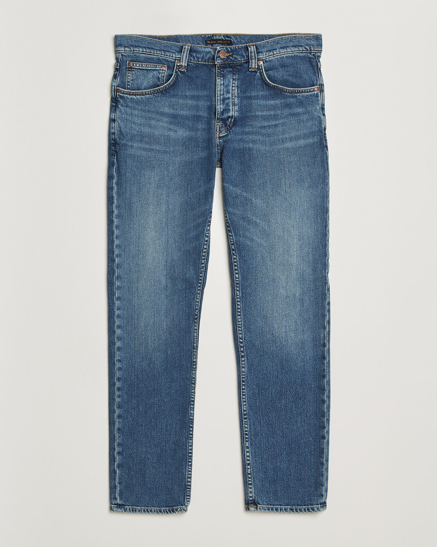 Herre | Bukser | Nudie Jeans | Solid Ollie Jeans Blue Blur