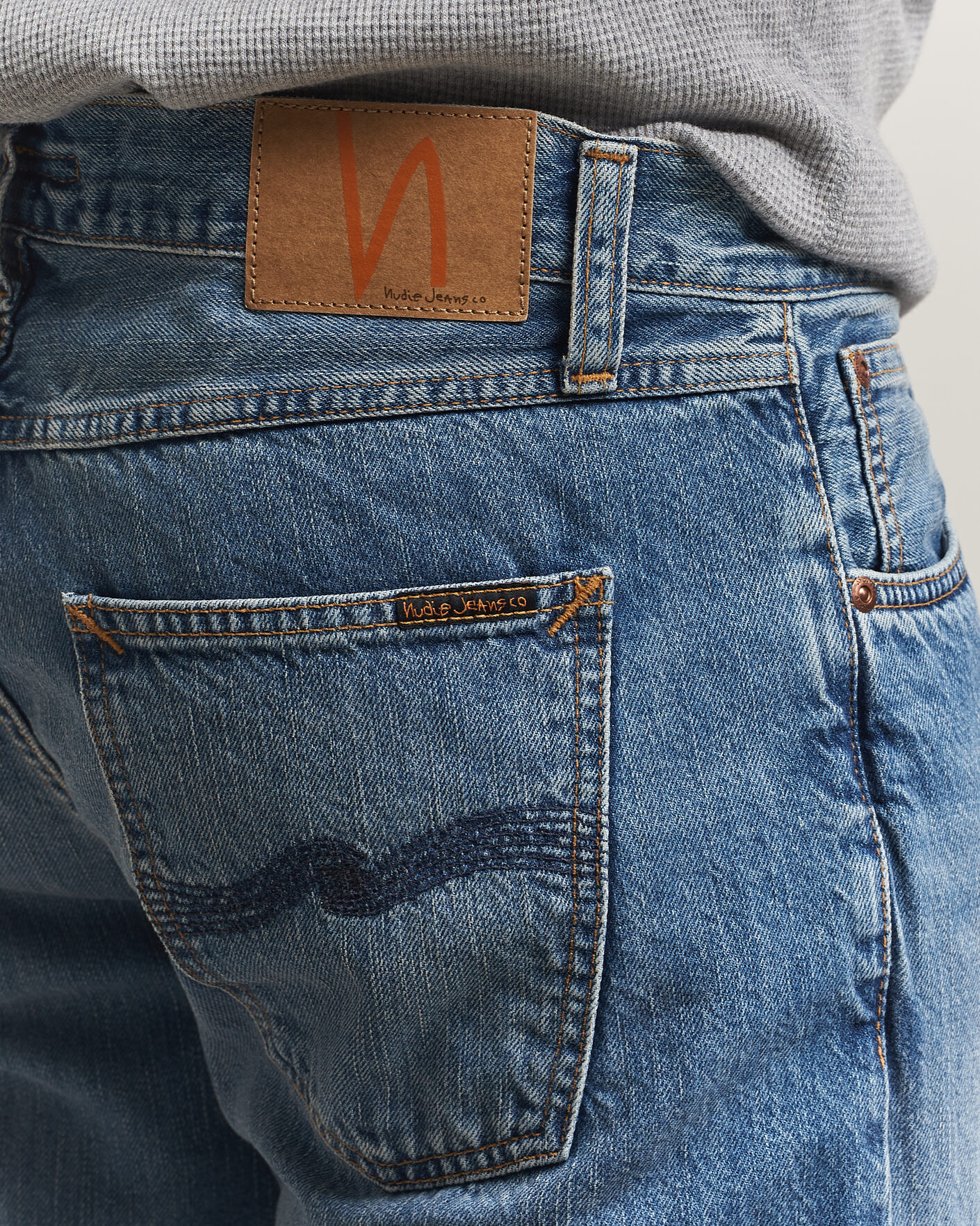 Herre | Bukser | Nudie Jeans | Gritty Jackson Jeans Cool Blue