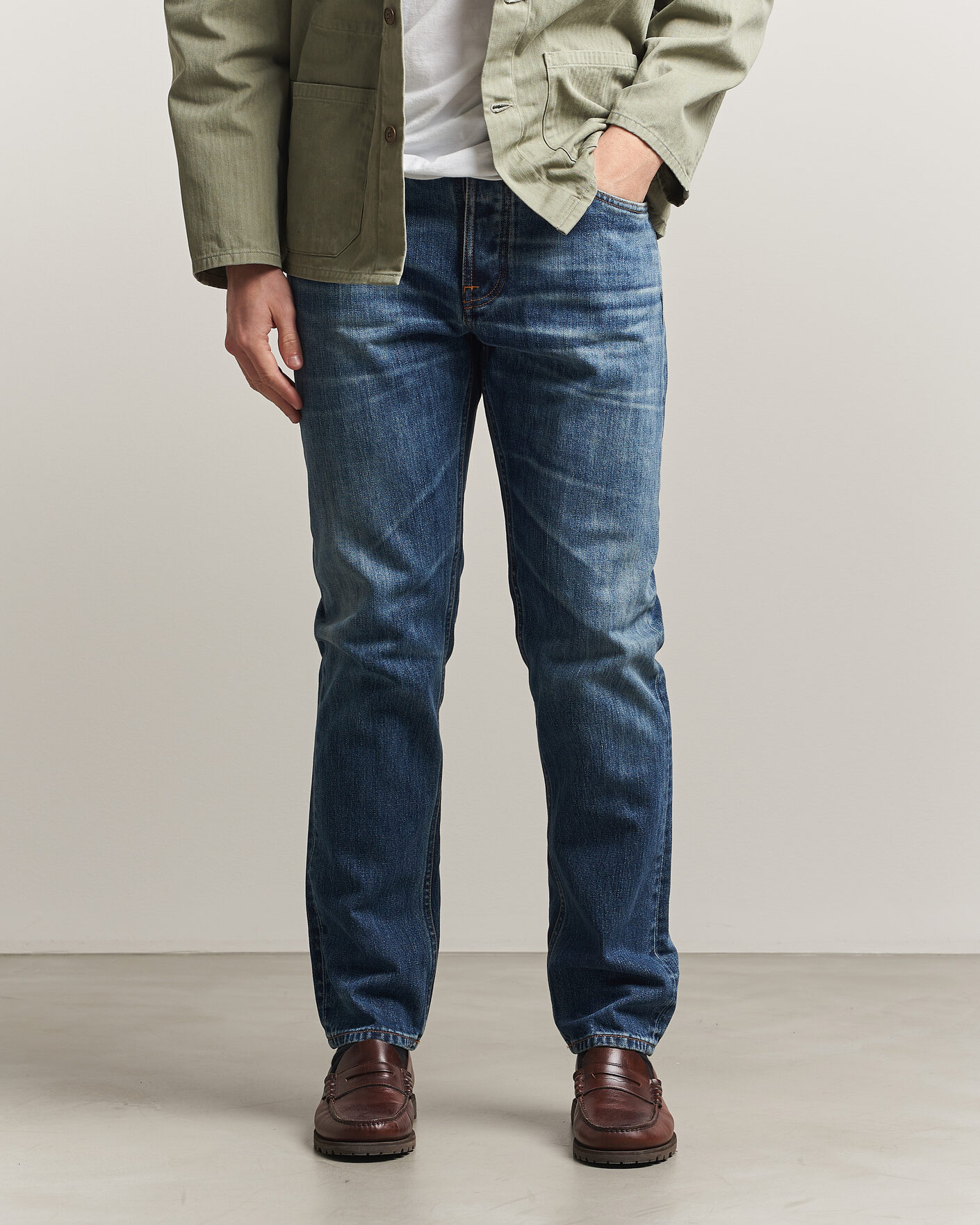 Herre | Jeans | Nudie Jeans | Steady Eddie II Jeans Muted Tracks