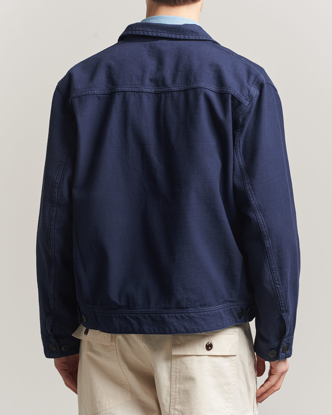 Herre | Jakker | Nudie Jeans | Blake Embroided Jacket Navy