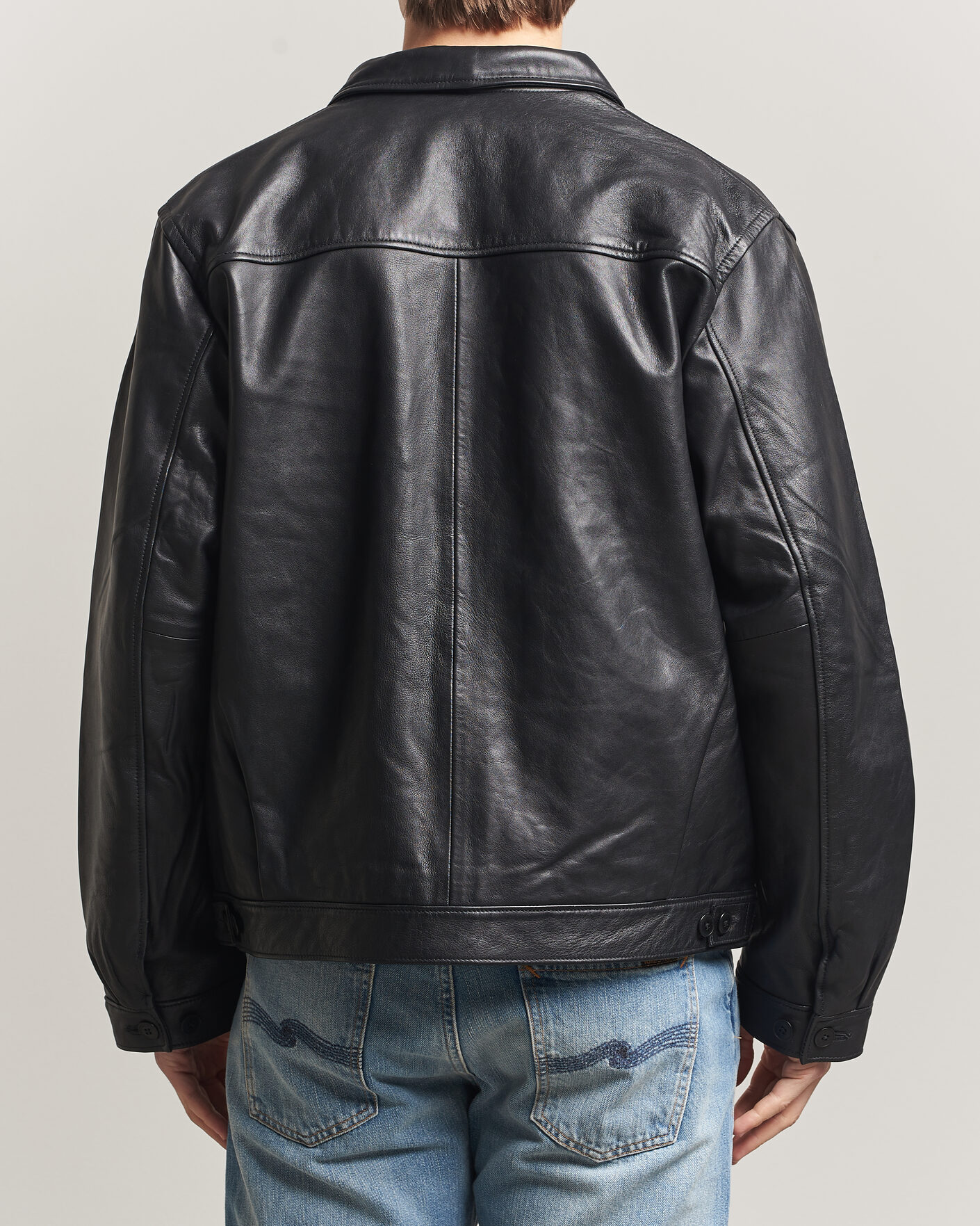 Herre | Jakker | Nudie Jeans | Blake Leather Jacket Black