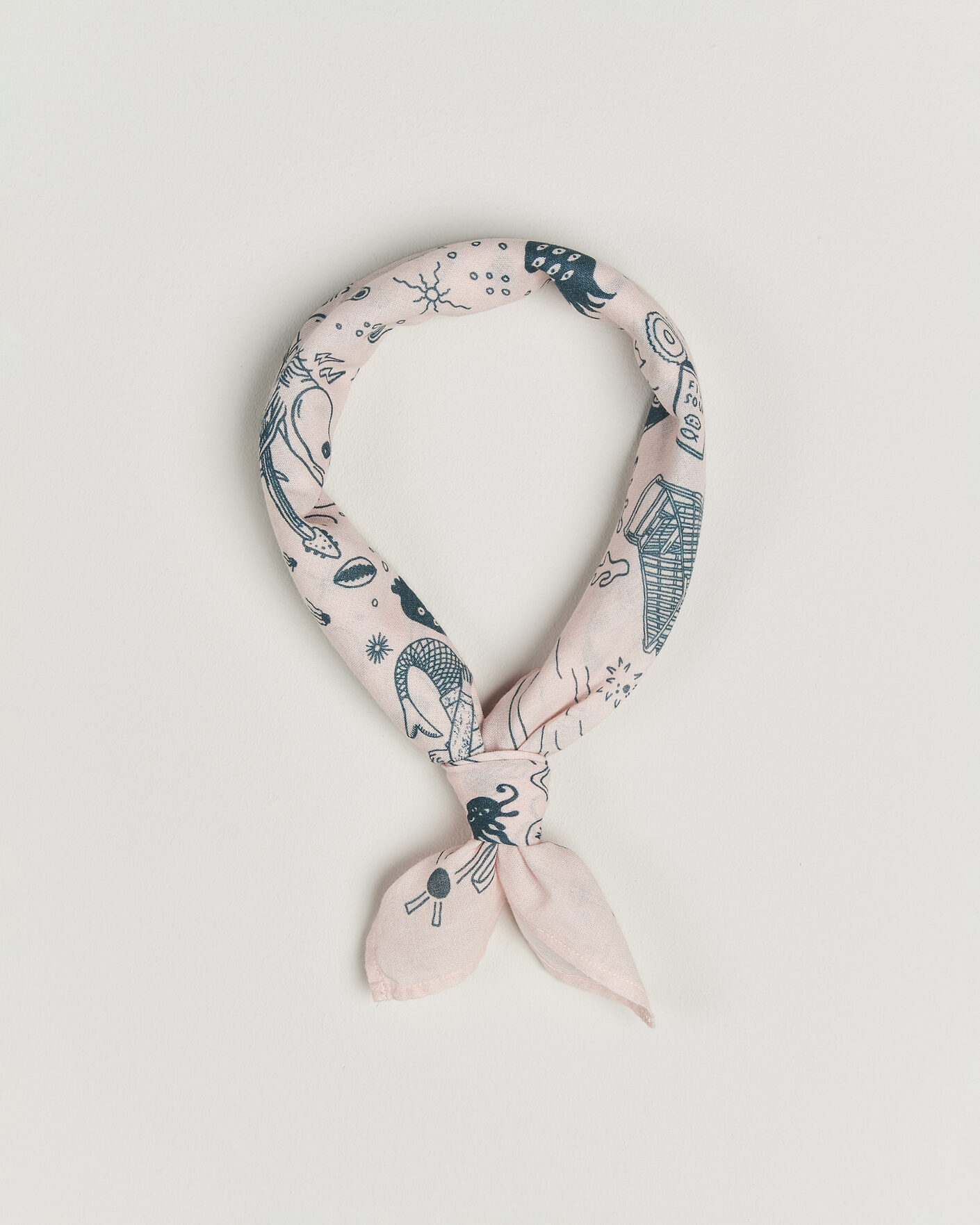 Herre | Scarves | Nudie Jeans | Ingrid Printed Bandana Pink