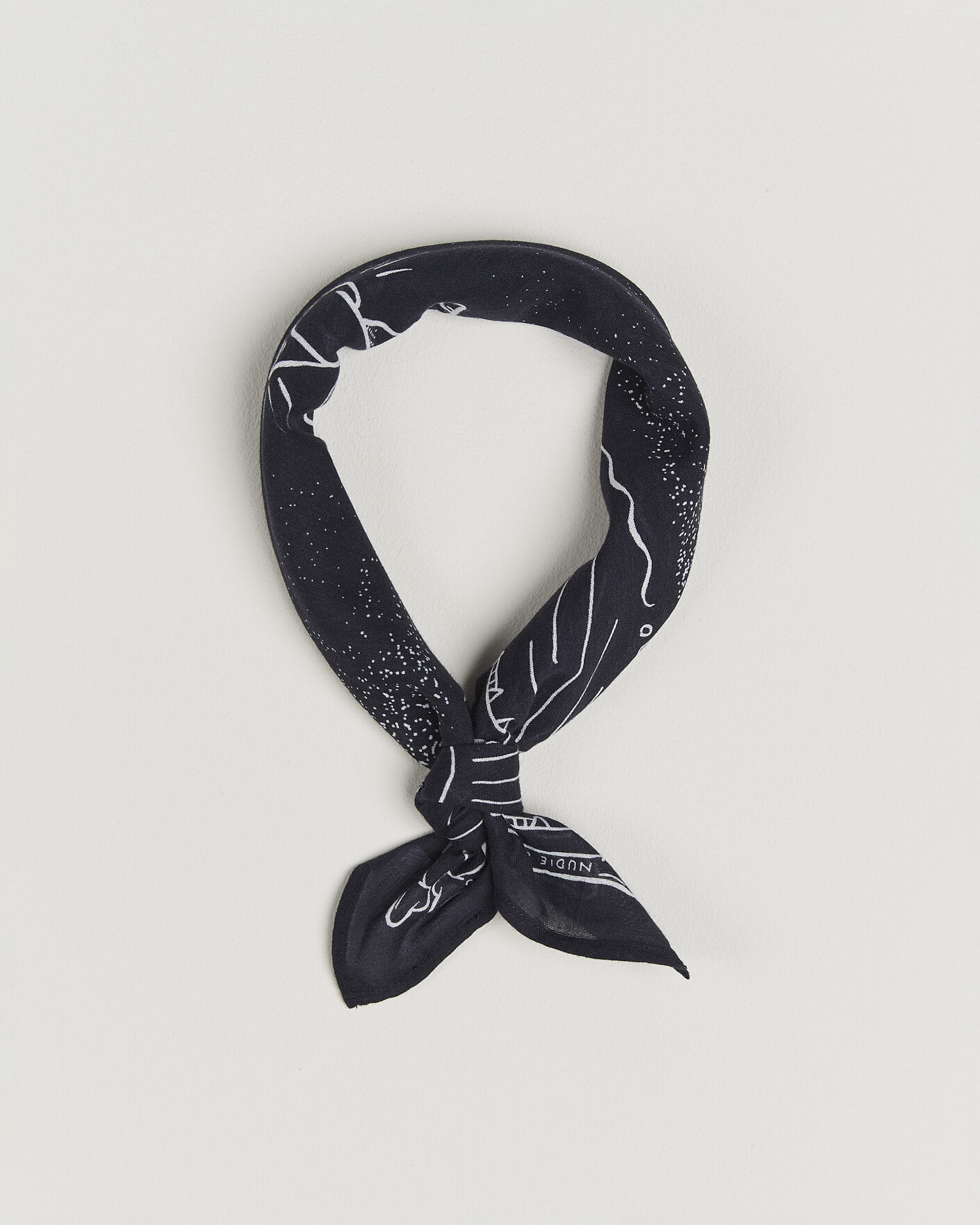 Herre | Scarves | Nudie Jeans | Ingrid Printed Bandana Blue