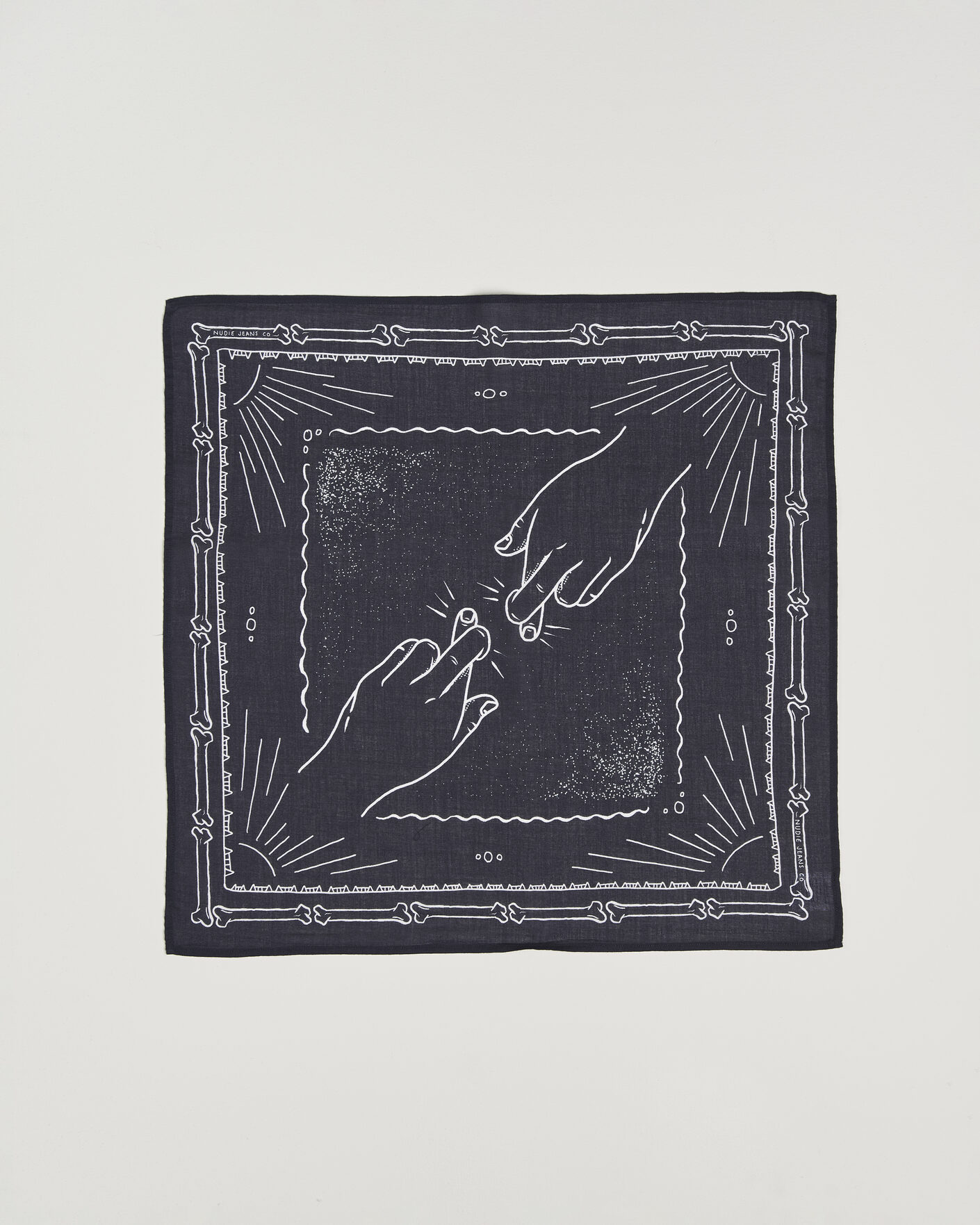 Herre | Scarves | Nudie Jeans | Ingrid Printed Bandana Blue