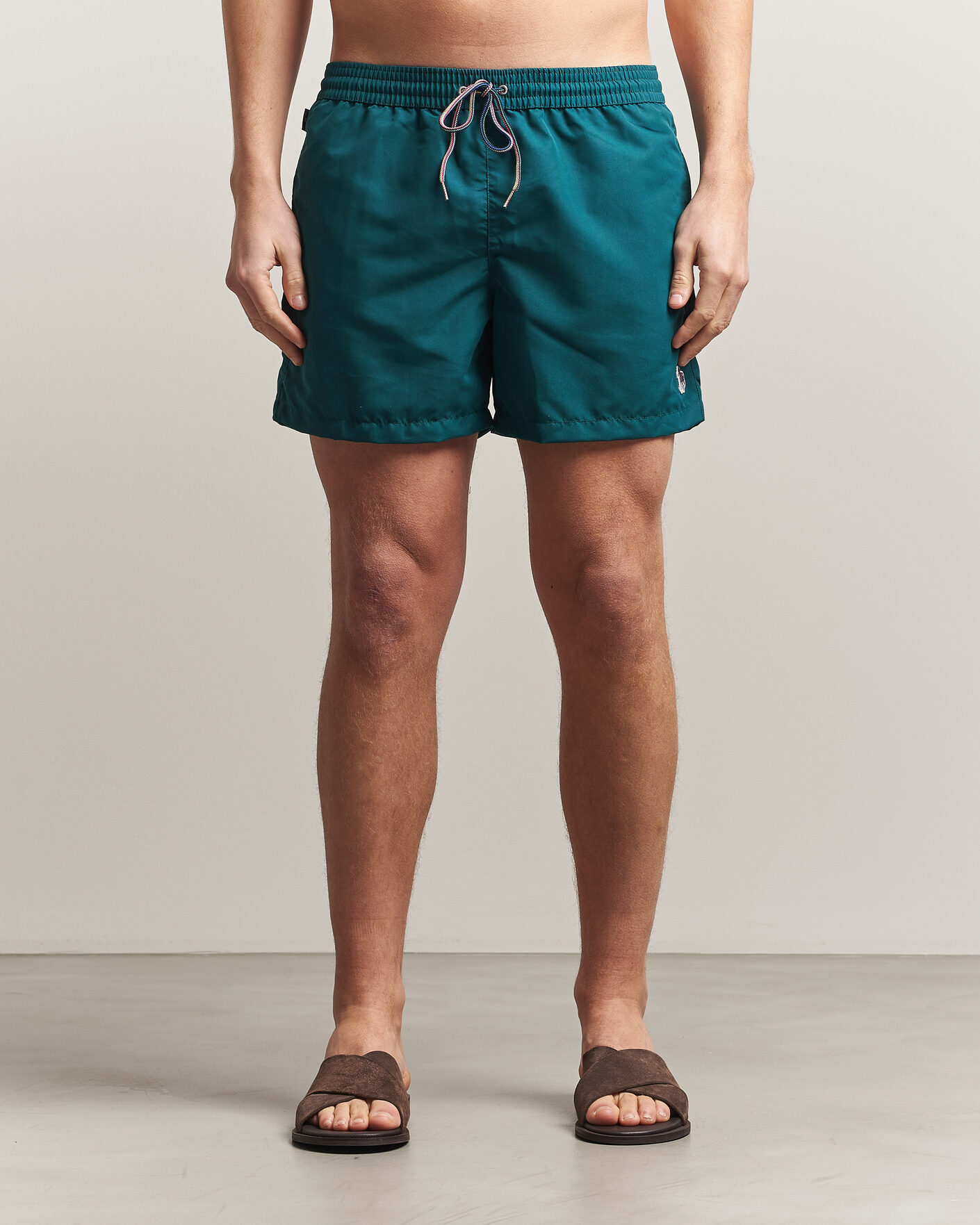 Herre | Badeshorts | Paul Smith | Zebra Swimshorts Dark Green