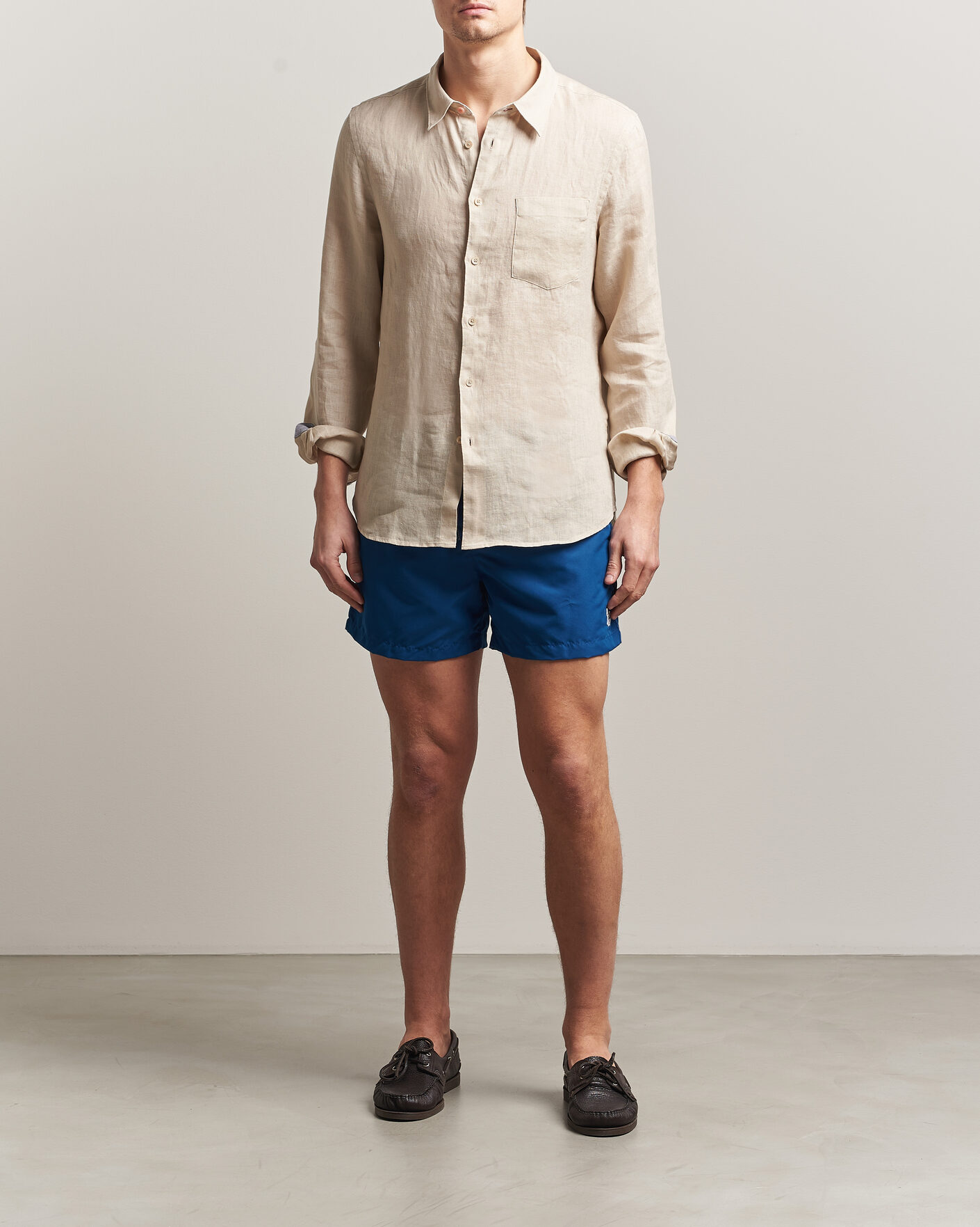 Herre | Badeshorts | Paul Smith | Zebra Swimshorts Blue