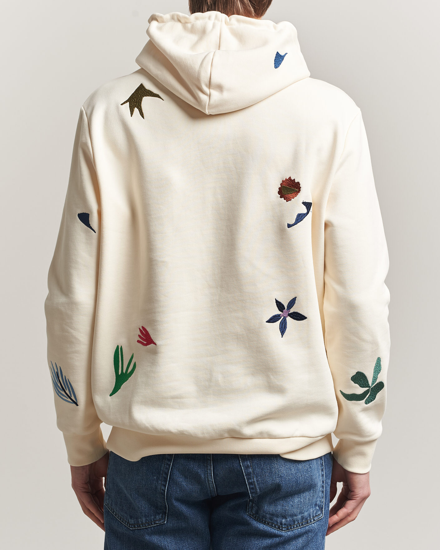 Herre | Gensere | Paul Smith | Embroidered Hoodie White