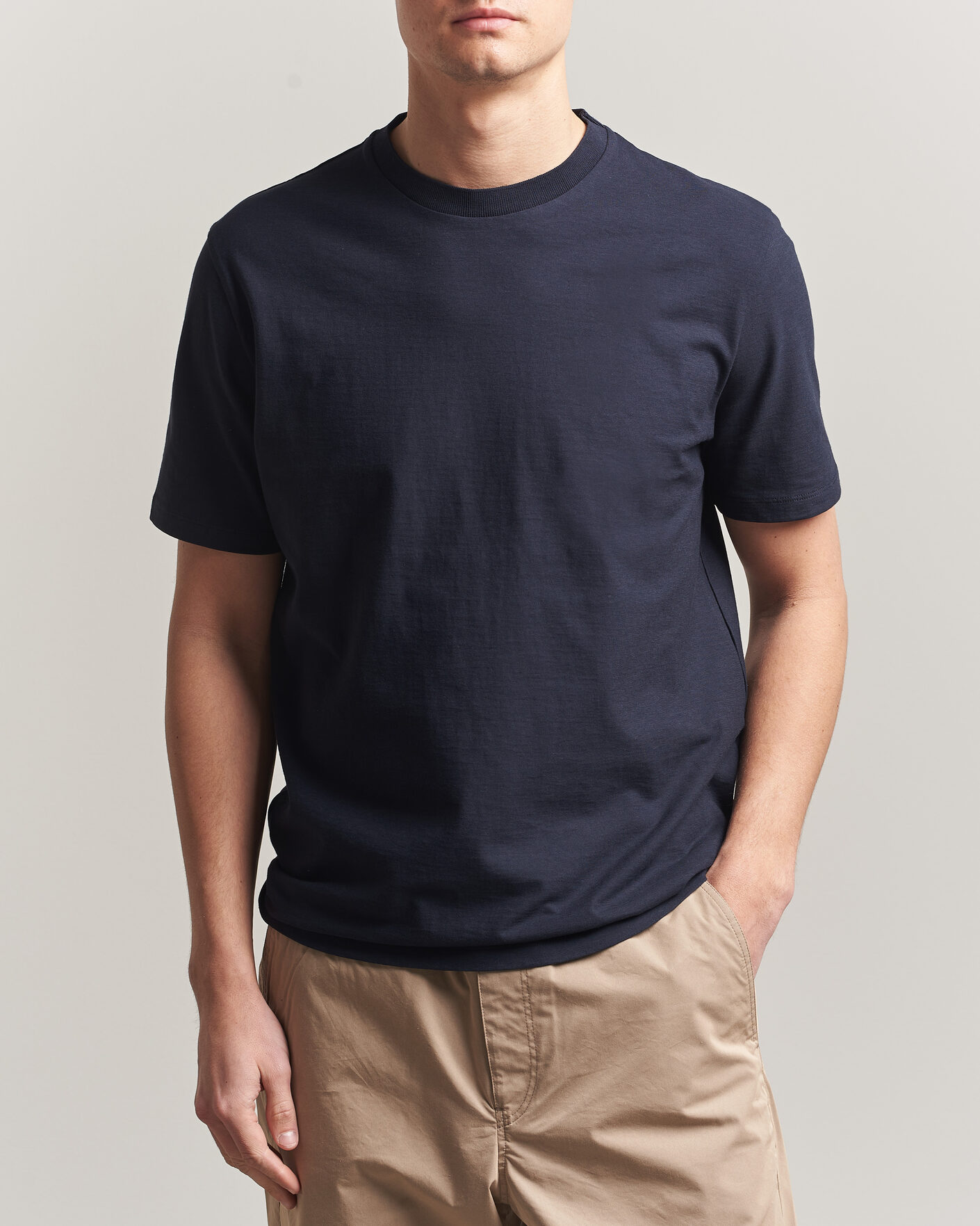 Herre | T-Shirts | Paul Smith | Crew Neck T-Shirt Navy