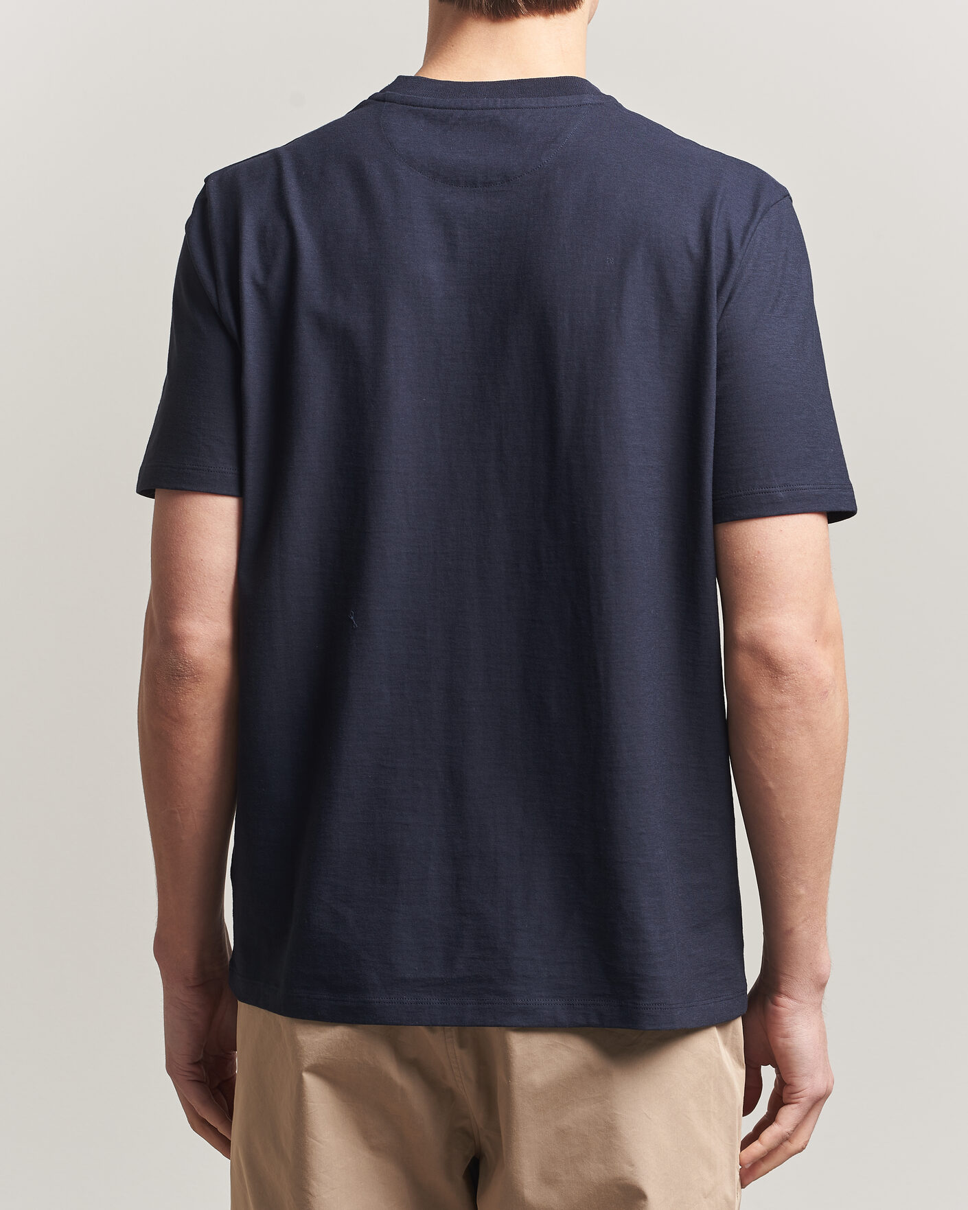 Herre | T-Shirts | Paul Smith | Crew Neck T-Shirt Navy