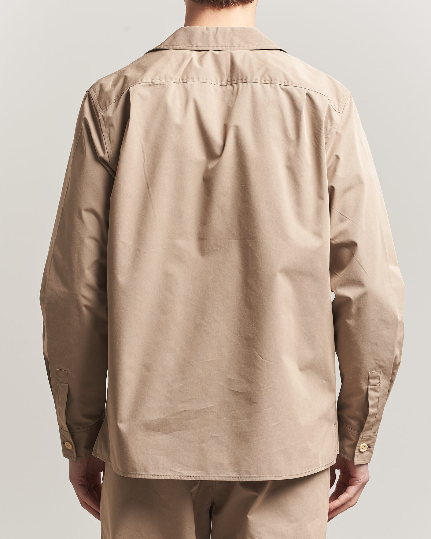 Herre | Skjorter | PS Paul Smith | Casual Cotton Overshirt Beige