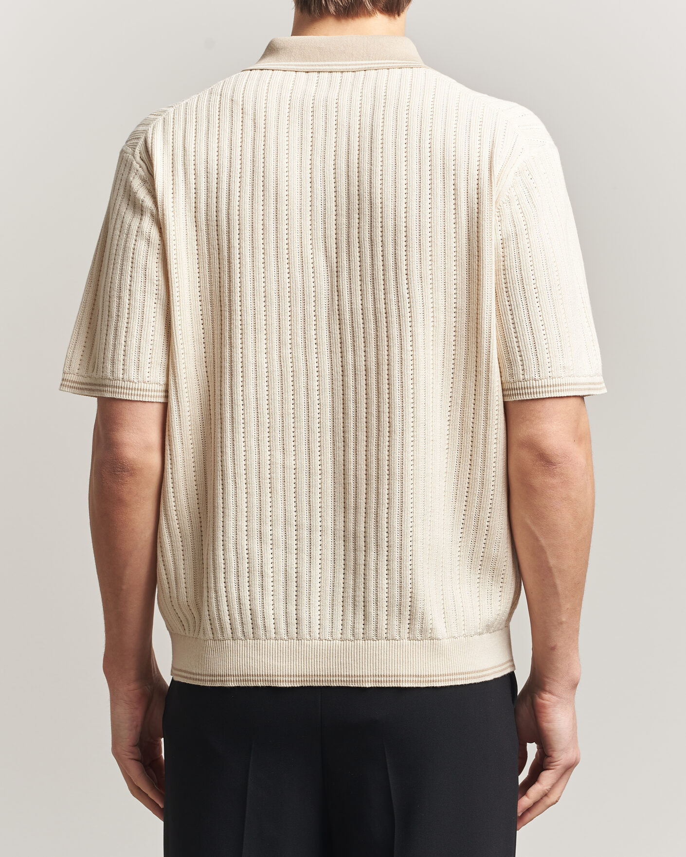 Herre | Pikéer | PS Paul Smith | Cotton Knitted Polo White
