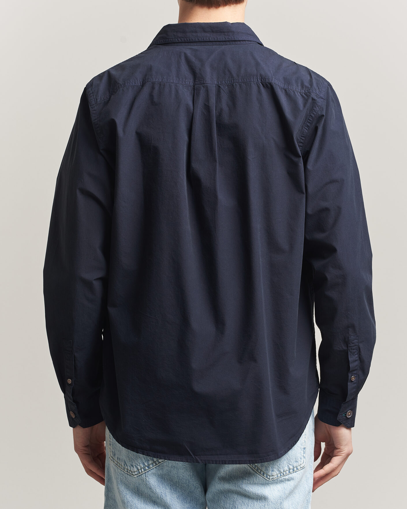 Herre | Skjorter | PS Paul Smith | Cotton Pocket Overshirt Navy