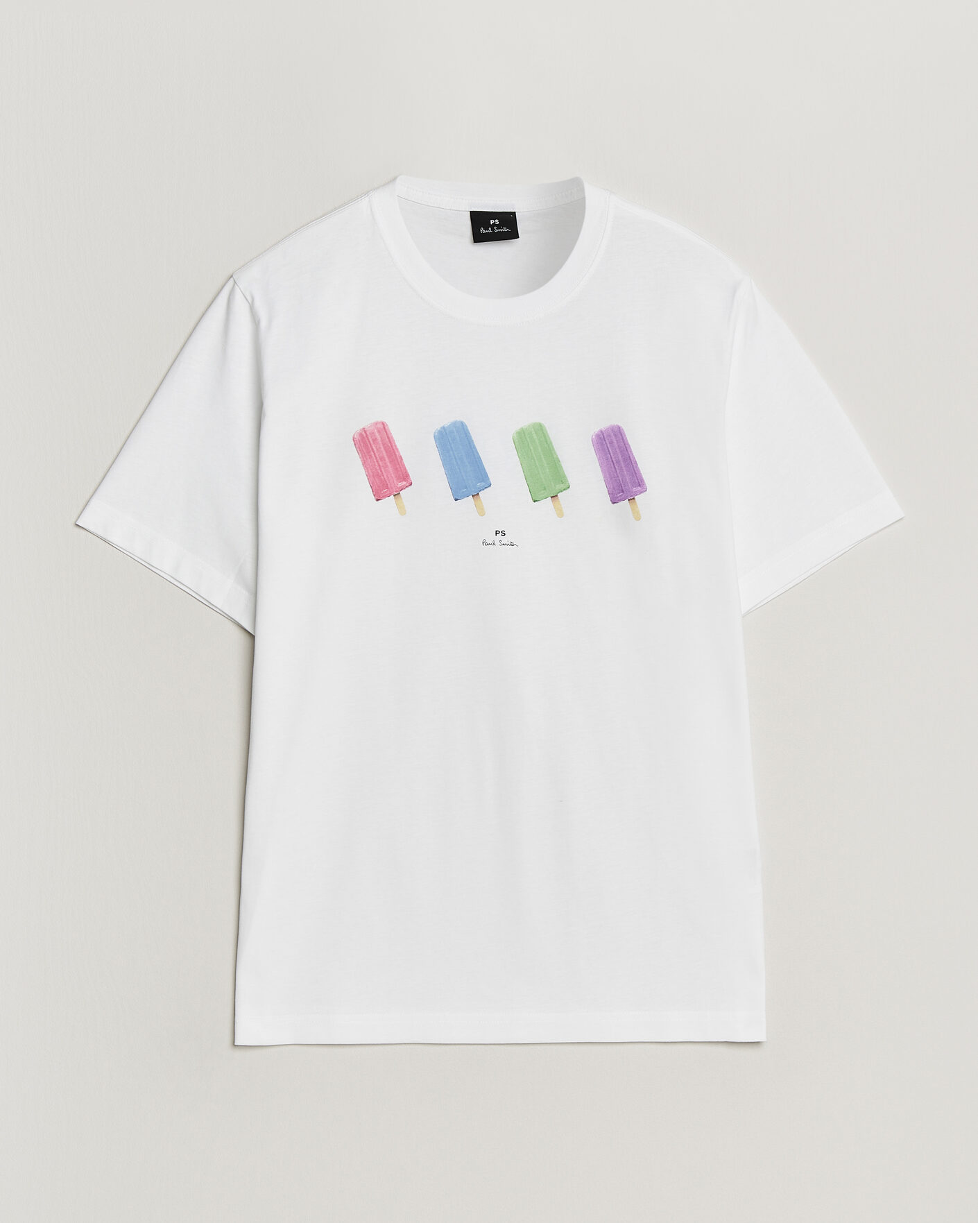 Herre | T-Shirts | PS Paul Smith | Lollies Printed T-Shirt White