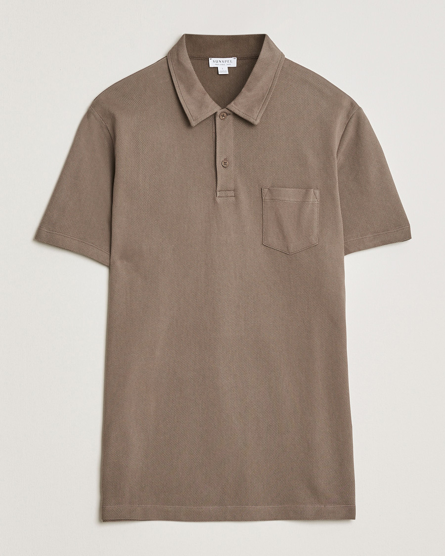 Herre | Pikéer | Sunspel | Riviera Polo Shirt Dark Cedar