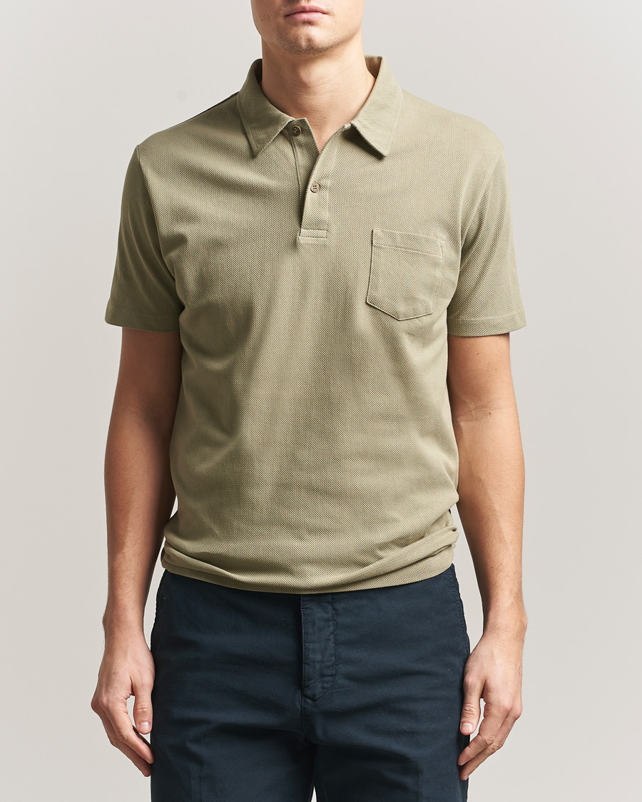 Herre | Pikéer | Sunspel | Riviera Polo Shirt Pistachio