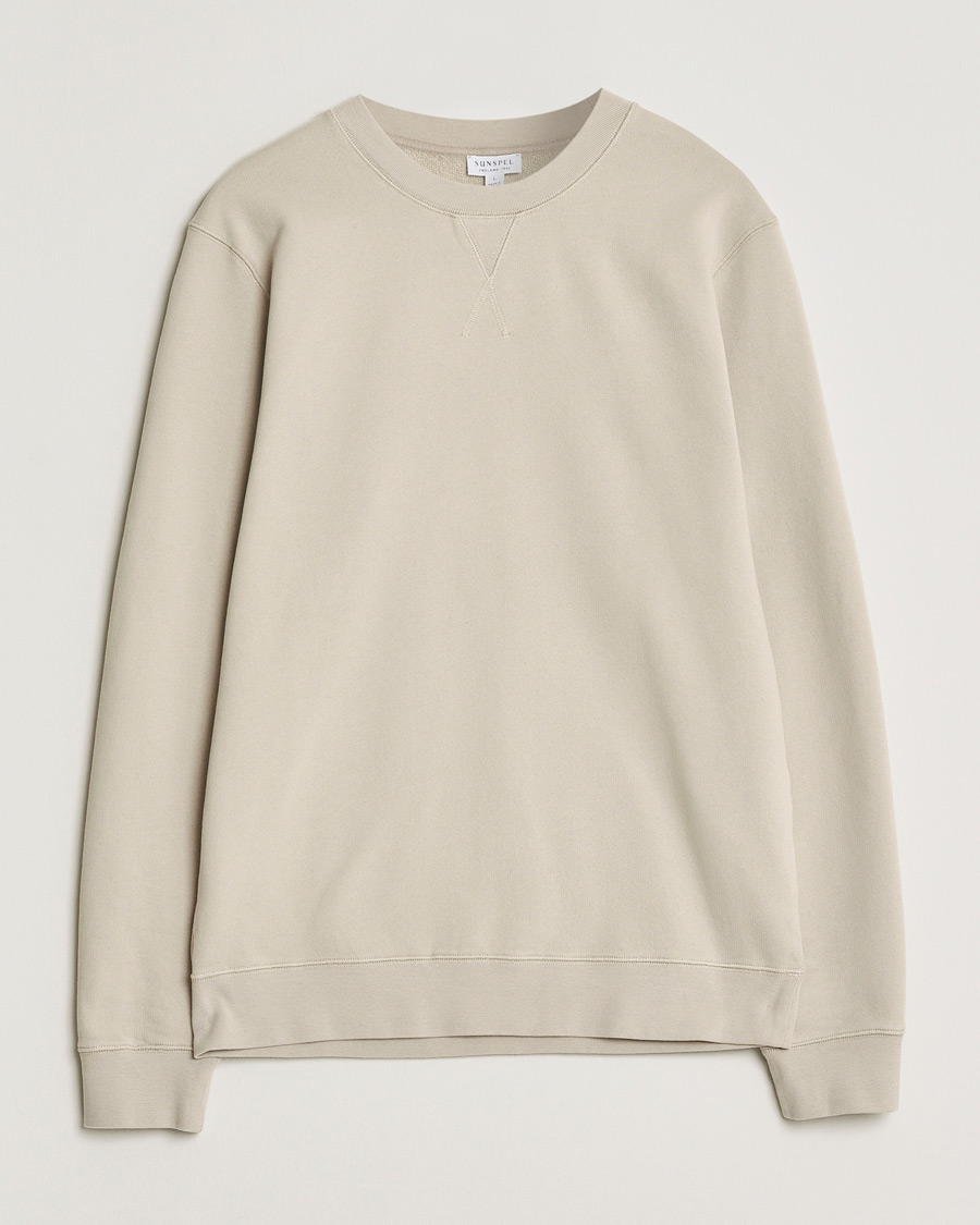Herre | Gensere | Sunspel | Loopback Sweatshirt Hazelwood