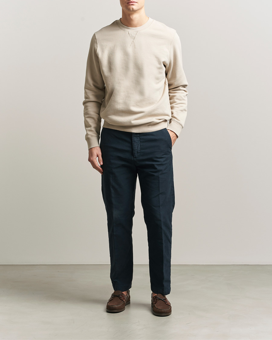 Herre | Gensere | Sunspel | Loopback Sweatshirt Hazelwood