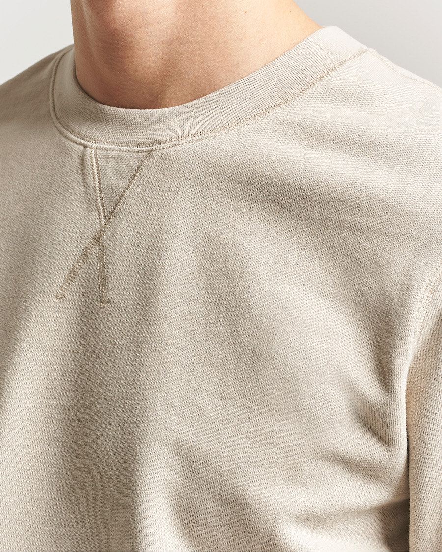 Herre | Gensere | Sunspel | Loopback Sweatshirt Hazelwood
