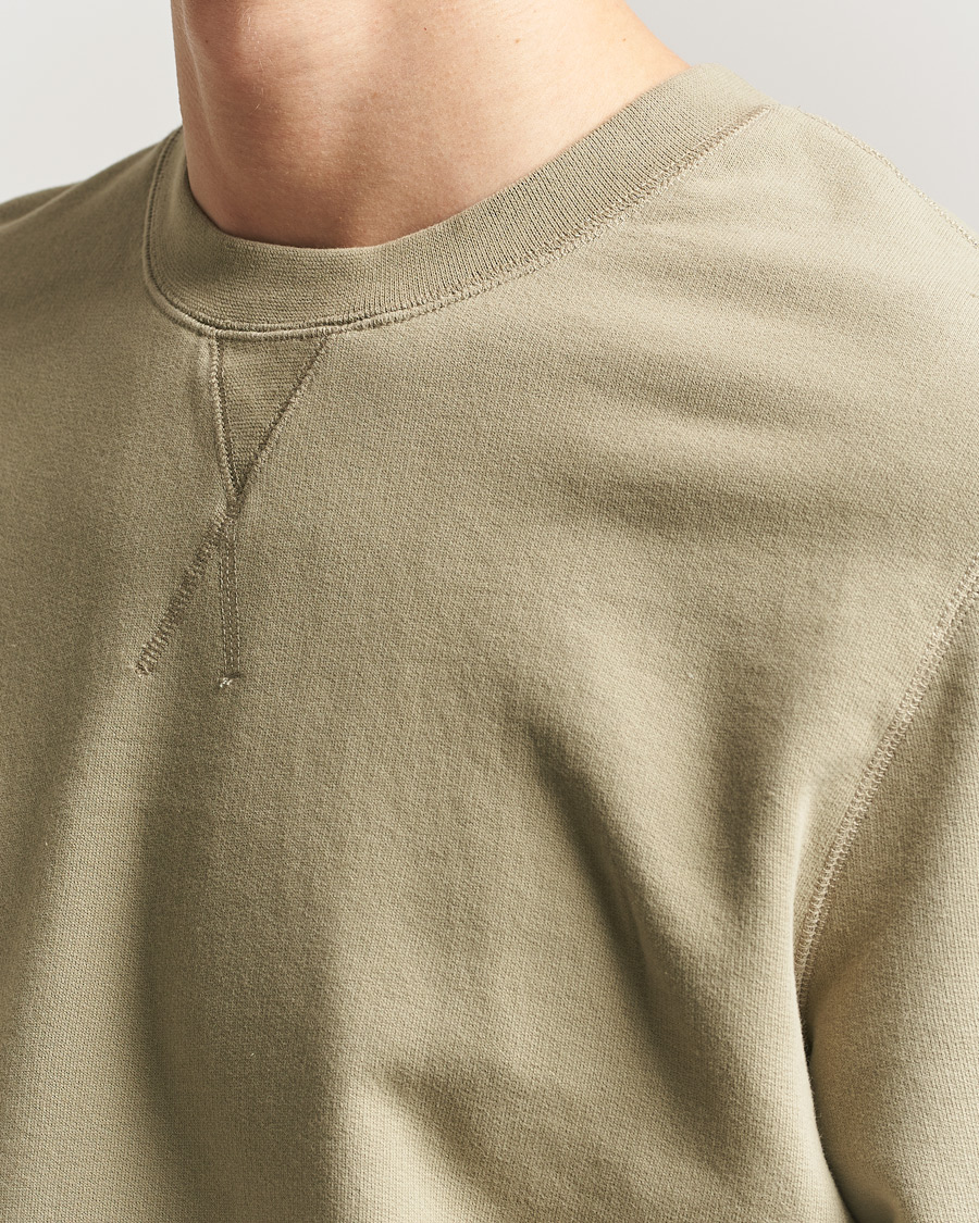Herre | Gensere | Sunspel | Loopback Sweatshirt Pistachio