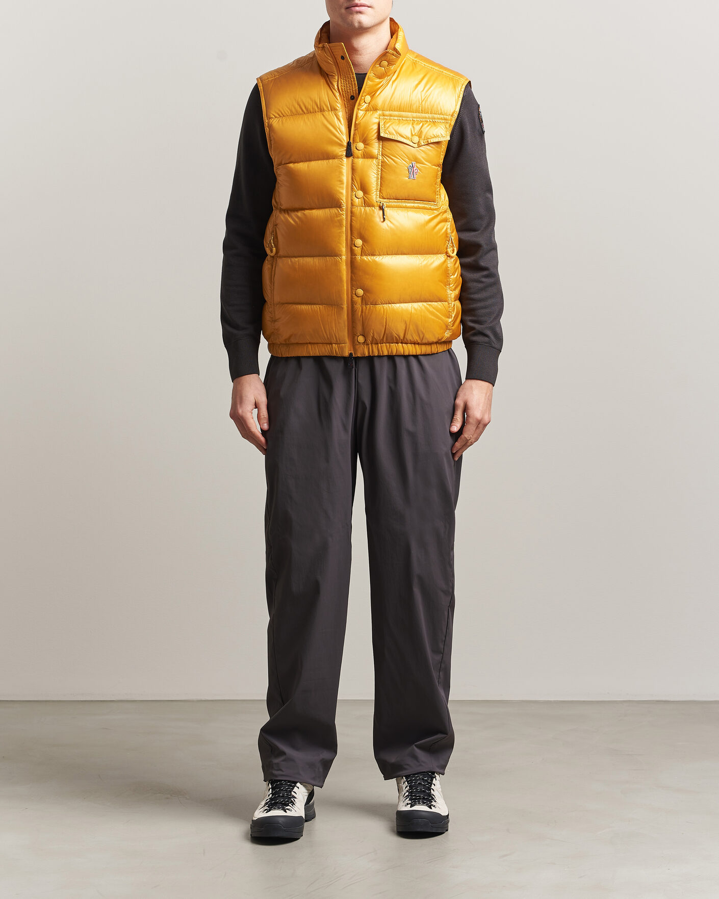 Herre | Vester | Moncler Grenoble | Uychi Down Vest Yellow