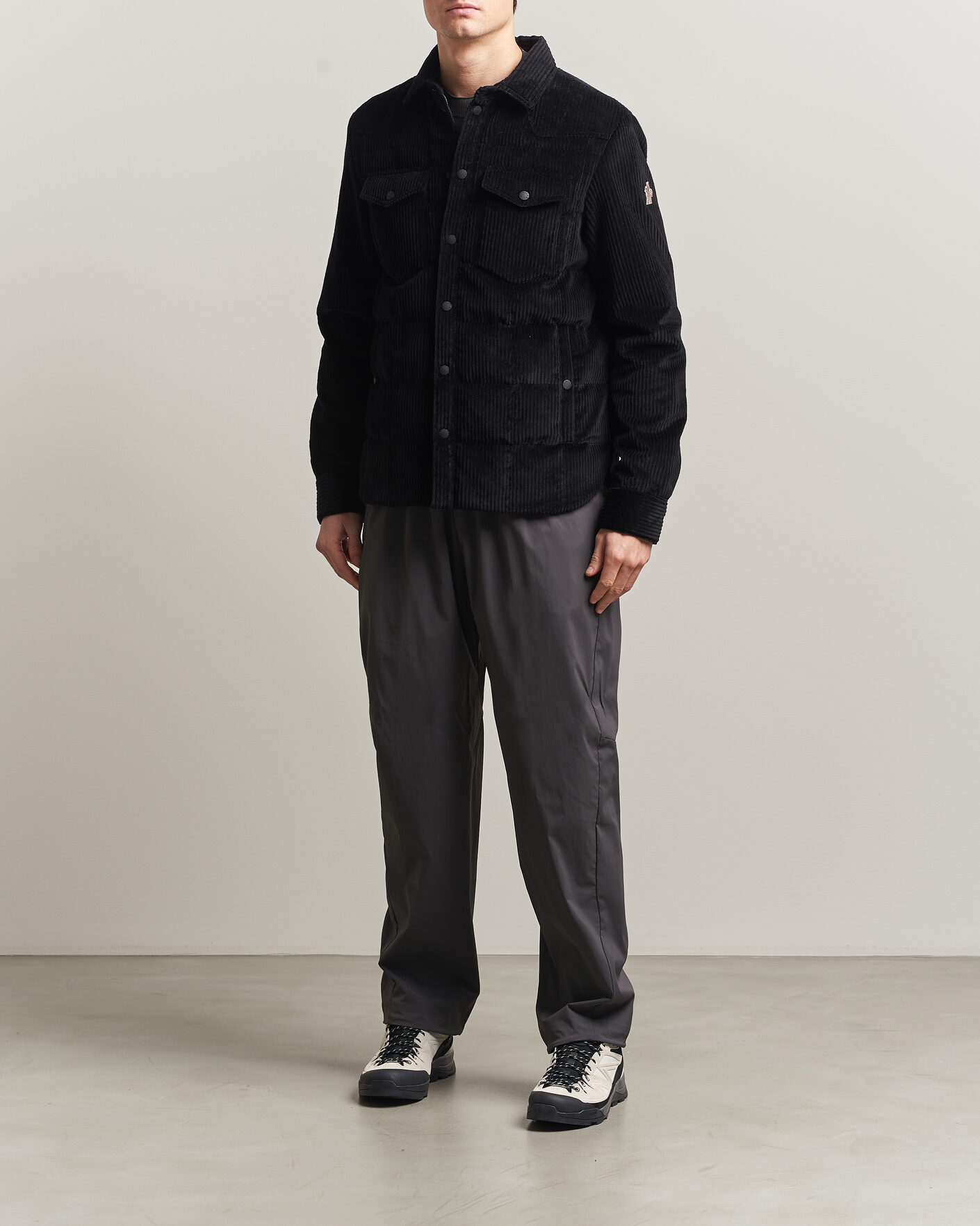 Herre | Jakker | Moncler Grenoble | Gelt Corduroy Shirt Jacket Black